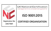 ISO accreditation logo